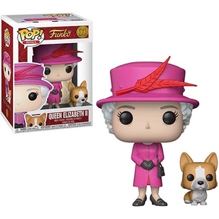 Funko POP 01 ของเล่นฟิกเกอร์ Royal Vinyl Queen Elizabeth II Family