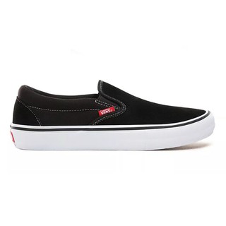 ราคาVANS Slip-On (PRO) - Black/White รองเท้า VANS แท้ Authorized Dealer