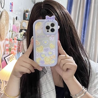 เคสโทรศัพท์มือถือ กันกระแทกสี่มุม ลายหัวใจ สําหรับ iPhone 14 14pro 14max 14prm iPhone 13 13pro 13prm iPhone 11 7Plus 8Plus Xr XS 13 12 Pro Max