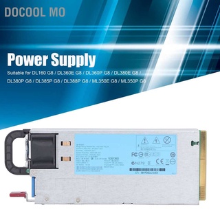 Docool Mo เซิร์ฟเวอร์พาวเวอร์ซัพพลายสําหรับ Hp G8 460W 656362』B21 643931‐001 643954‐201 660184‐001 50`60 Hz