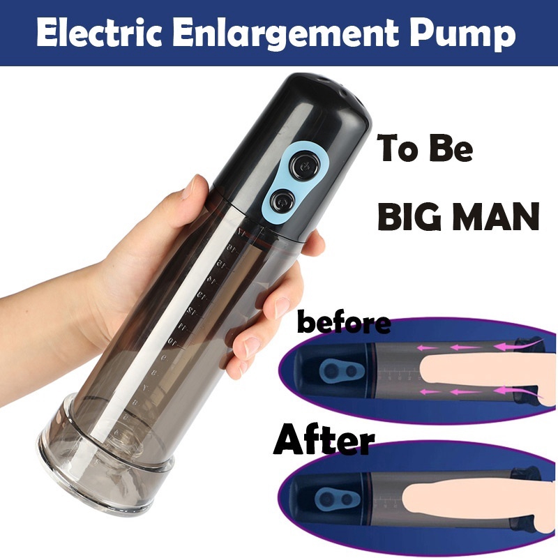 Electric Enlarger Pump for Men Automatic Enlargement Vacuum Pump PlGF Shopee Thailand