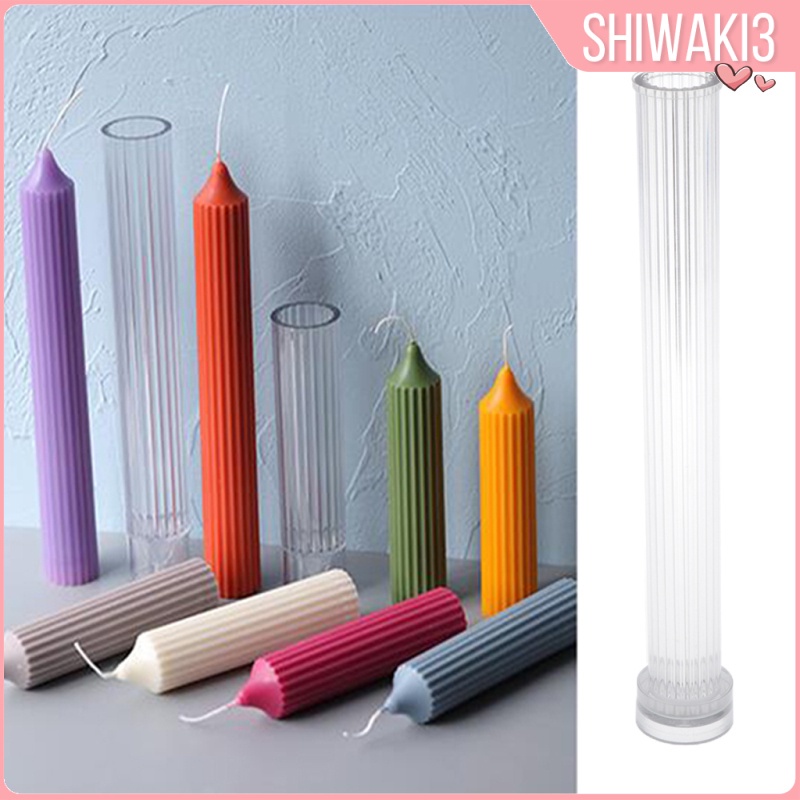 [Shiwaki3] แม่พิมพ์ทําเทียน ลายทางยาว DIY