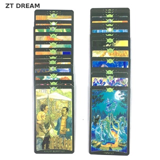 Ztd หนังสือไพ่ทาโรต์ The Book of Shadows Deck Fortune Guidance Telling Divination 07