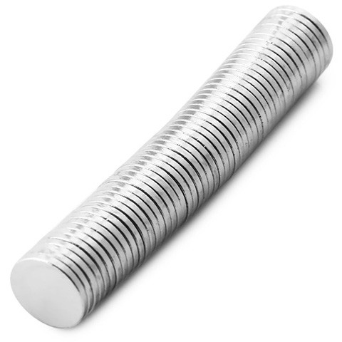 Taffware Super Strong Neodymium Magnet N35 NdFeB 8x1 มม. 50 ชิ้น - M35