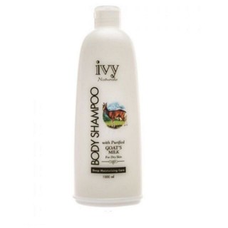 ivy Naturale Body Shampoo with Goat’s Milk 1,000ml ครีมอาบน้ำสูตรน้ำนมแพะ