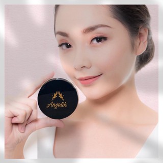 แป้งฝุ่นอัดแข็ง แองเจลลิค brightening and aging powder แป้งเค้ก ทูเวย์2รางวัลการันตี มี3เฉดสี ตลับจริงโปรโมชั่นส่งฟรี