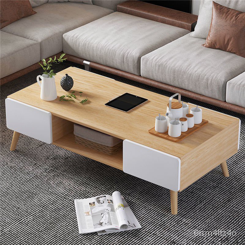 Coffee Table Simple Modern Living Room, Wooden Legs For Coffee Table