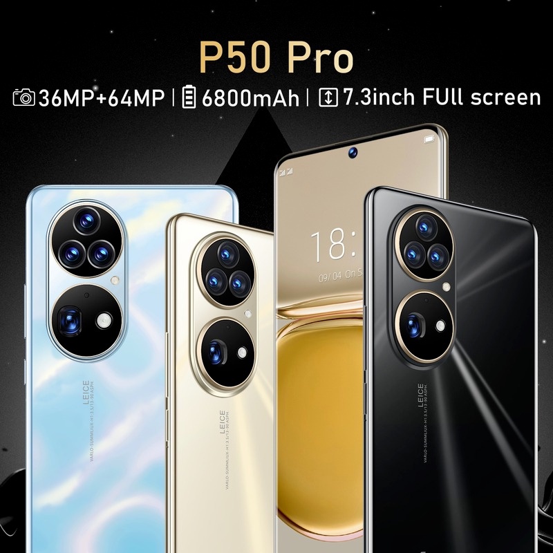 ☢ P50 PRO 4G/5G 16GB+1TB 6800mAh 36MP+64MP Camera Unlocked Celulares ...