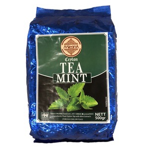 ใบชา Mlesna Mint Tea big bag 500g มาเลสน่า/เอ็มเลสน่า  ชากลิ่นมินท์ ชนิดถุงใหญ่ 500กรัม