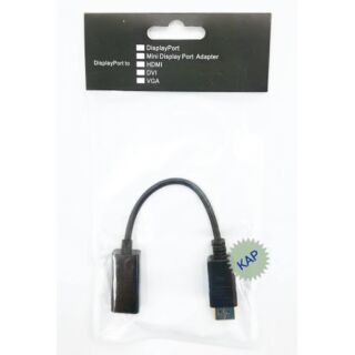 Display Port to HDMI Cable Adapter