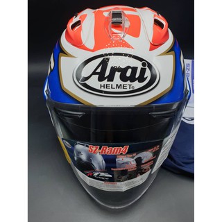 หมวกกันน็อค Arai SZ-Ram4 Predosa  ถุง คู่มือ กล่อง พร้อมส่งจ้า