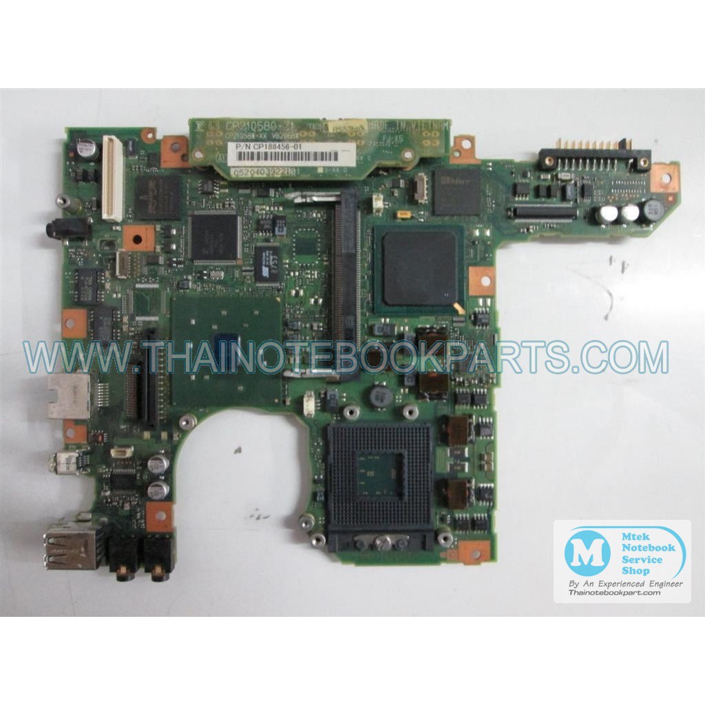 เมนบอร์ดโน้ตบุ๊คเสีย Fujitsu Lifebook S6230 - CP2105XX-XX Mainboard Repair Parts