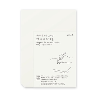 MIDORI MD Paper Pad Cotton &lt;A5&gt; Blank (D15237006) / สมุดฉีก MD ขนาด A5 แบบไม่มีเส้น รุ่น Cotton แบรนด์ MIDORI