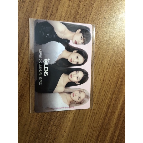 [OFFICIAL] olens ของแท้ + โฟโต้การ์ดมุมโค้งมนของ blackpink