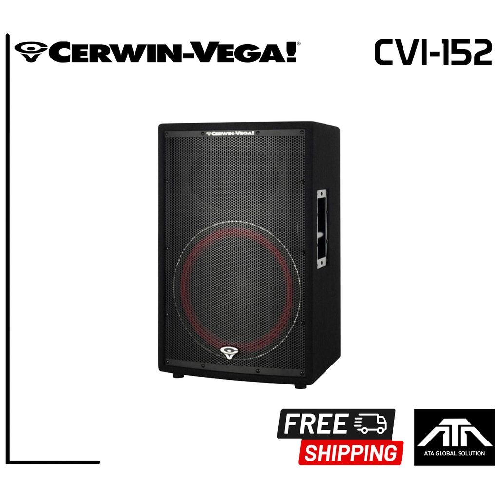 ลำโพง CERWIN-VEGA CVi-152 Passive Loudspeaker 15″ CVi-152 ตู้ลำโพงชนิดฟูลเรนจ์แบบ 2 ทาง ทนกำลังขับ R