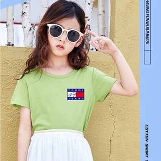 K-2245-SHORT /SET3สี เสื้อยืดแขนสั้นเด็กสไตส์เกาหลี สกรีนลายการ์ตูนน่ารักใส่ได้ทั้ง ญ/ช ผ้าโพลีเอสเตอร์ ใส่สบาย*ปลีก-ส่ง