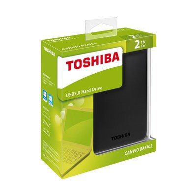 Toshiba Canvio Basic 3.0 External HardDrive Harddisk 2TB ю