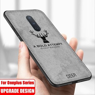 OnePlus 8 Pro Deer Phone Case Soft Cloth Cover