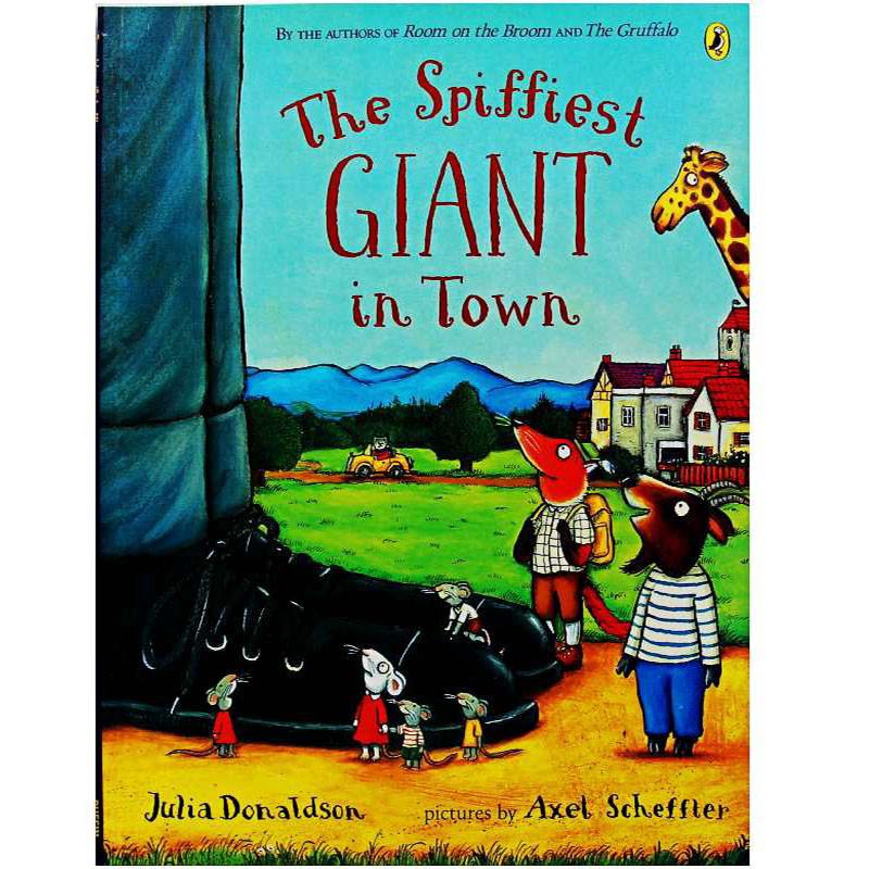 นิทานภาษาอังกฤษ หนังสือเด็ก The Spiffiest Giant in Town Educational English Picture Book