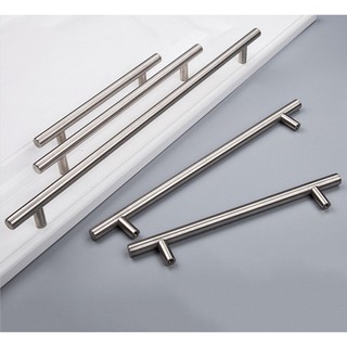 ราคา2~14 inch furniture handle stainless steel handle long handle wardrobe handle cabinet handle drawer handle T-shaped handle