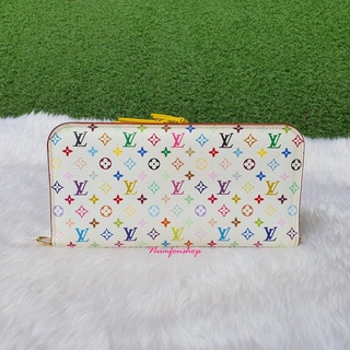 Louis Vuitton Multicolor Insolite Wallet ด้านในสีเหลือง