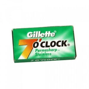 GILLETTE 7 OCLOCK PERMASHARP STAINLESS RAZOR BLADES