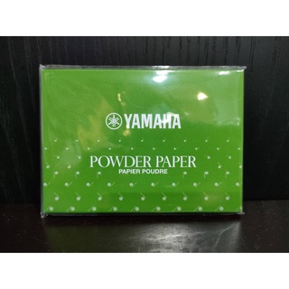 Powder Paper  Yamaha  (กระดาษซับนวม ชนิดมีแป้ง)