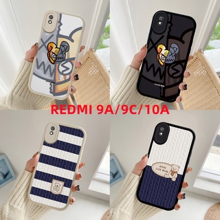 เคส Redmi 9A 9T 9C 10A เคสโทรศัพท์ซิลิโคนกันกระแทก หมีรุนแรง KLQ