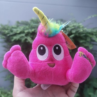 ตุ๊กตา Plushiez Poonicorn ขนาด6นิ้ว Poo Unicorn Emoji PINK Plush Fun2Play Toys NWT ลิขสิทธิ์แท้ เขายูนิคอร์น