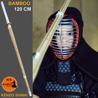 ดาบเคนโด้ ไม้ไผ่ 竹刀 Shinai ชิไน Kendo ดาบไม้ ซามูไร Bokken ดาบญี่ปุ่น Bamboo Wooden Sword Samurai Katana