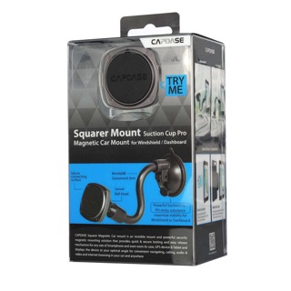 Capdase Squarer Magnetic Car Mount Sunction Pro Gooseneck 250mm for Windshield/Dashboard