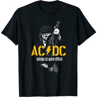 เสื้อยืดผ้าฝ้ายพรีเมี่ยม เสื้อยืด พิมพ์ลาย Ac DC Shot In The Dark สําหรับผู้ใหญ่