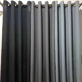Plain & Printed Curtain with 8 Ring Lowest Price Kurtina Sold 160cm and 210cm long per pc