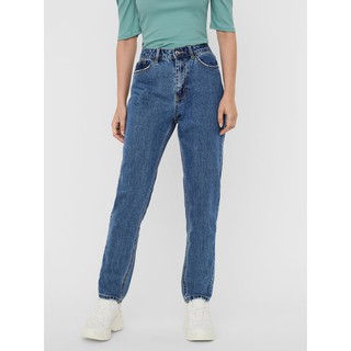 VERO MODA: HIGH WAIST ANKLE MOM JEANS กางเกงยีนส์เอวสูงทรงมัม(MOM)