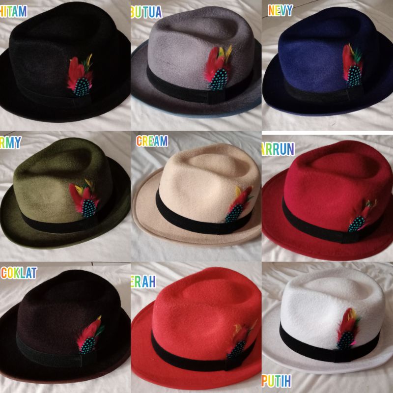 หมวก FEDORA FUR หมวก