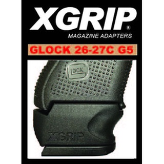 XGRIP ตัวต่อด้าม Glock 26-27C G5 ใช้แม๊ก G19/23