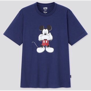 เสื้อยืด ยูนิโคล่ สีกรม แท้ 100% uniqlo