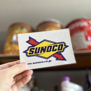 [สติ๊กเกอร์แท้] Sunoco Lubricant Made in Japan