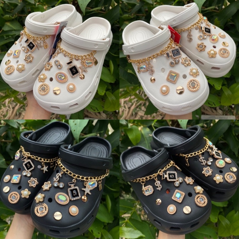 [โปรโมชั่นลูกค้าใหม่ 84 บาท]💦พร้อมส่ง💦รองเท้า BAOJI แท้💯% รองเท้าหัวโต แต่งคริสตัลสวยๆ พื้นสูง 6 ซม.ใส่สบายมากๆ รุ่น 127