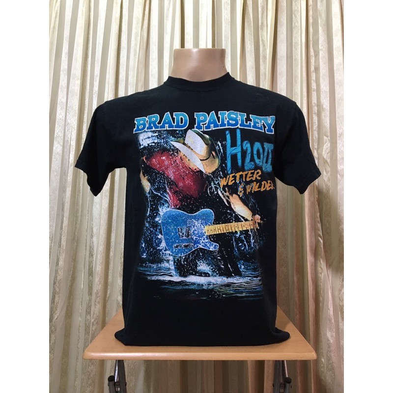 เสื้อวงมือสอง BRAD PAISLEY H2O II WETTER & WILDER TOUR Size M มือ2