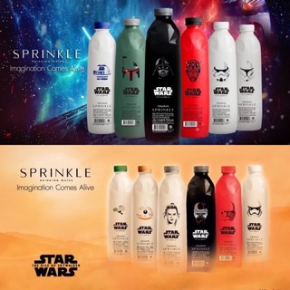 น้ำดื่ม Sprinkle เซท Star Wars ครบเซท 12 ขวด