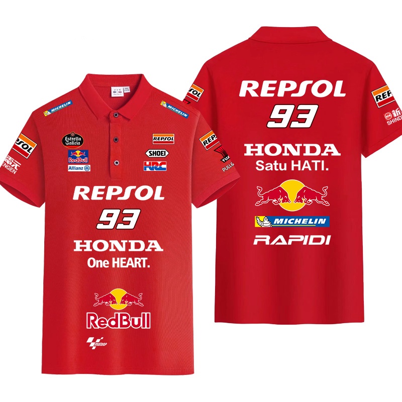 2025 ใหม่ล่าสุด F1 Racing Jersey + F1 Racing Team เสื้อโปโล + Men & Women เสื้อยืดแขนสั้นฤดูร้อน