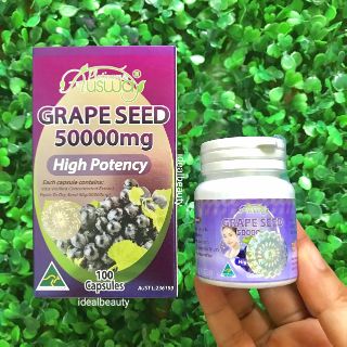 🍇Ausway Grape Seed 50000 mg (มีบริการเก็บเงินปลายทาง)