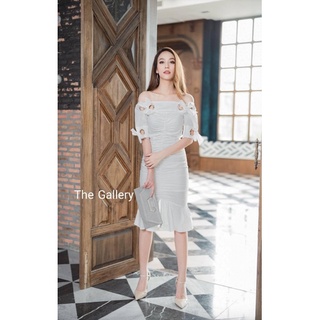 Used Once เดรสสีขาว ลุคคุณหนู ดูแพง เดรสไปdinner เดรสไปงานแต่ง จาก the gallery