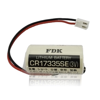 FDK CR17335SE 3V สำหรับแบตเตอรี่ R13B060003 Epson RC Series พร้อมปลั๊กสีขาว