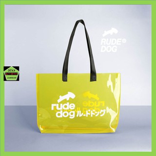 Rudedog เสื้อเป๋าถือ พลาสติกใส รุ่น Eco dog bag สีเหลือง