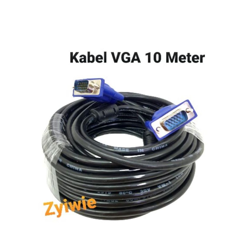 สาย VGA 10 เมตร / สาย VGA 10 ม. / สาย VGA เป็น VGA 10 เมตร