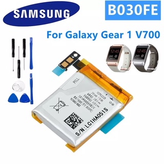 B030FE แบตเตอรี่ Samsung SM-V700สำหรับ Samsung Galaxy เกียร์1 Gear1 V700สมาร์ทนาฬิกาคลาสสิกสมาร์ทนาฬิกา315MAh