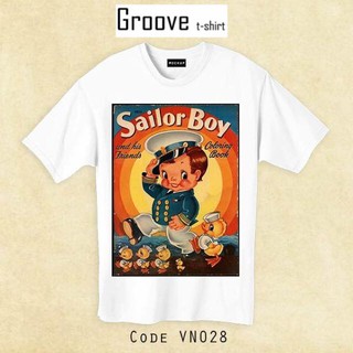 เสื้อยืดลายวินเทจ แนวๆ - Groovetshirt