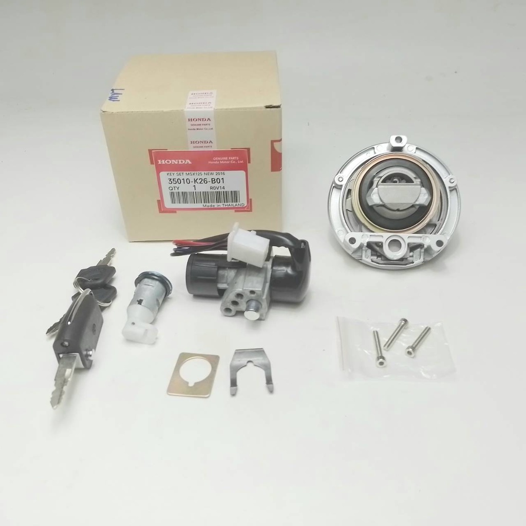 สวิทช์กุญแจ MSX รุ่นใหม่-125-2016-HONDA-35010-K26-B01-รหัส